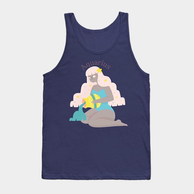 Aquarius Tank Top by gnomeapple